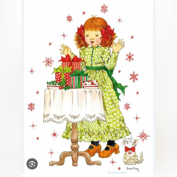 Super Cute Sarah Kay Clear Acrylic Stamp Duo - Picture 5 of 7